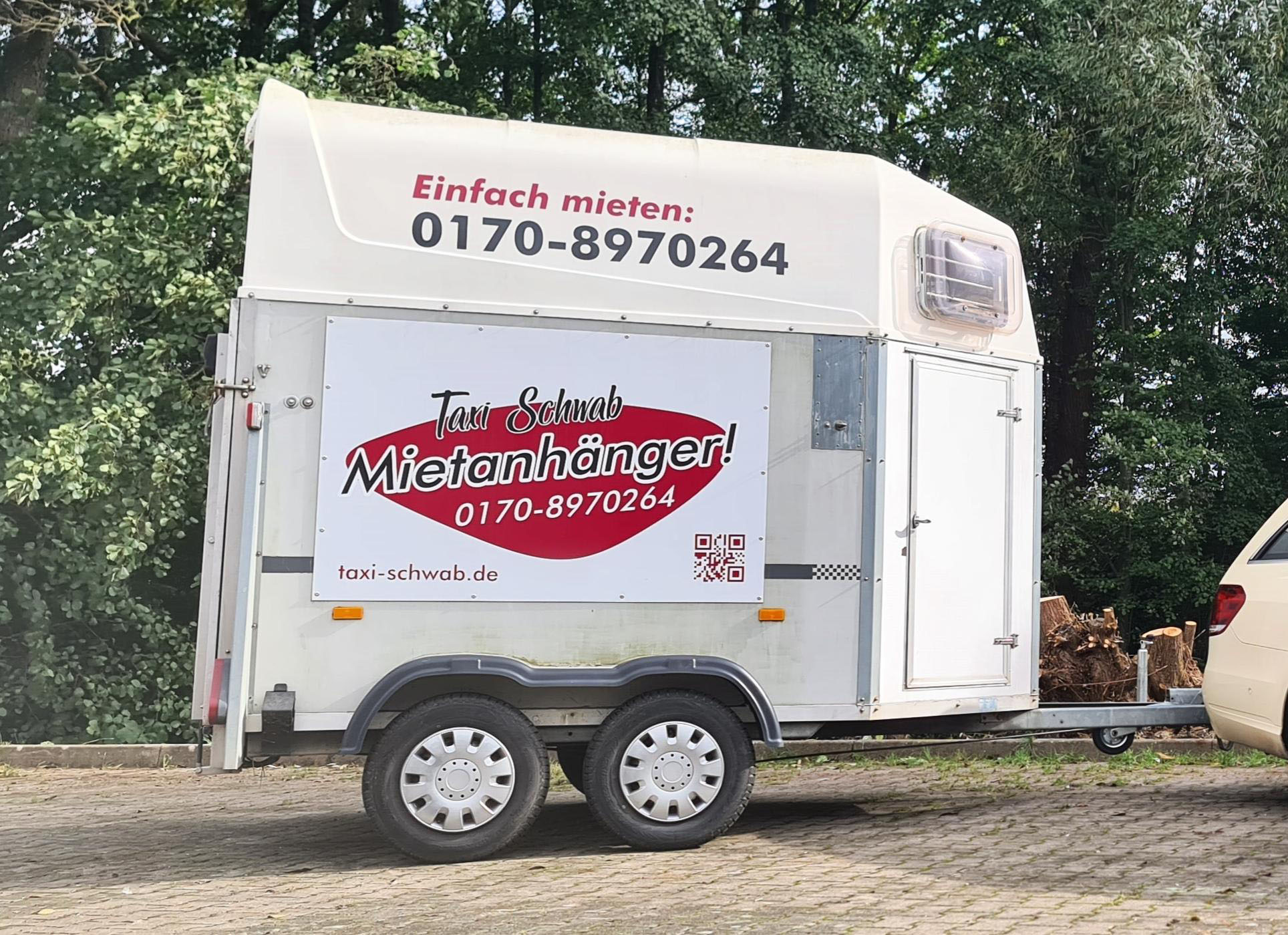 Bilder Taxi Schwab Mietanhänger