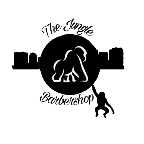 The Jungle Barbershop Logo