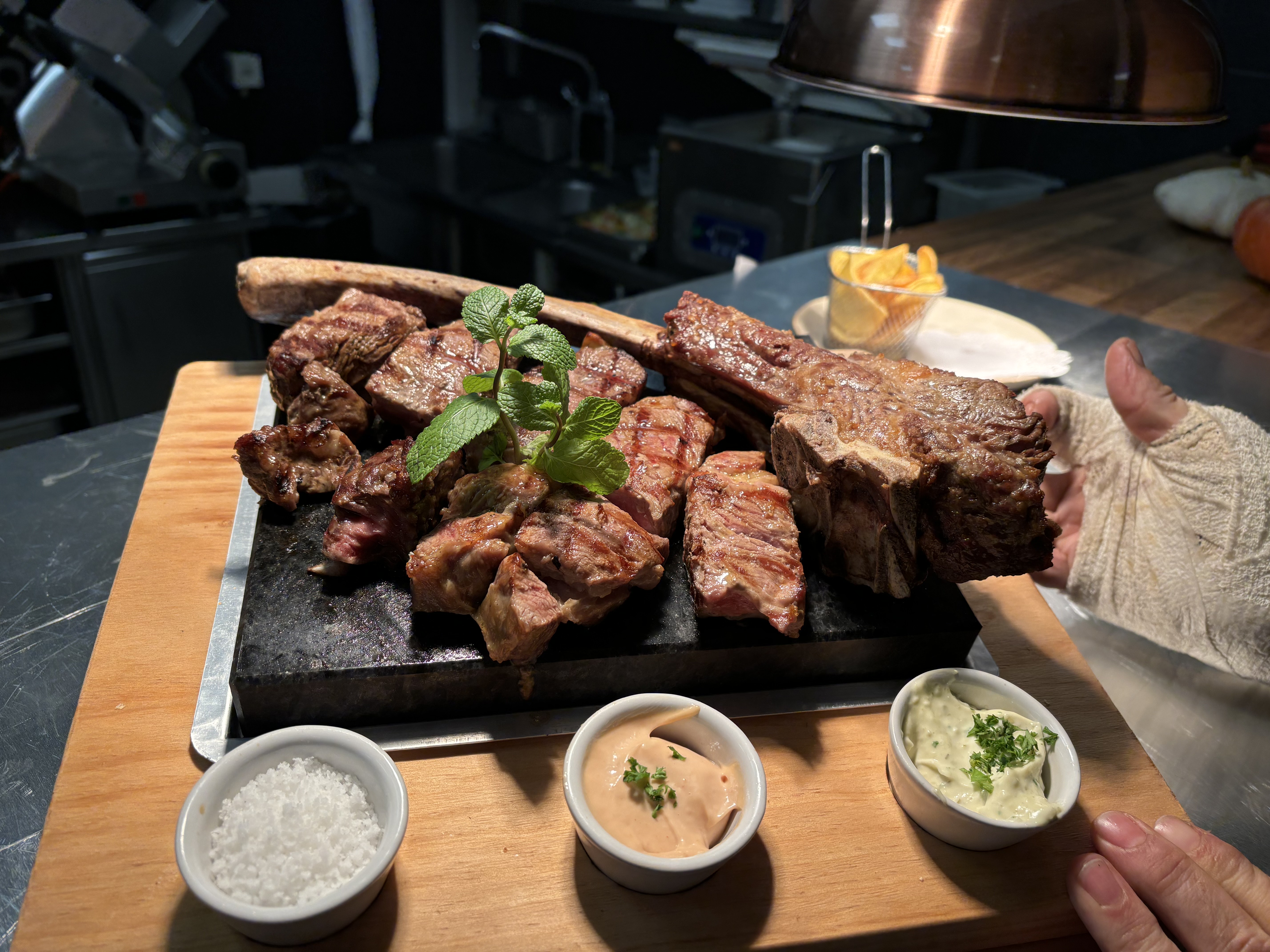 TOP Grill, Rue du Coppet 4 in Monthey