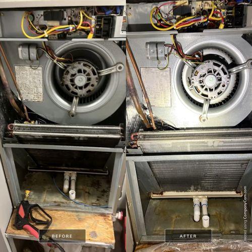 Images Service-Tech HVAC & Industrial Cleaning