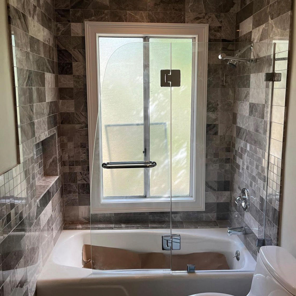 A&S GLASS AND MIRROR- bathroom window