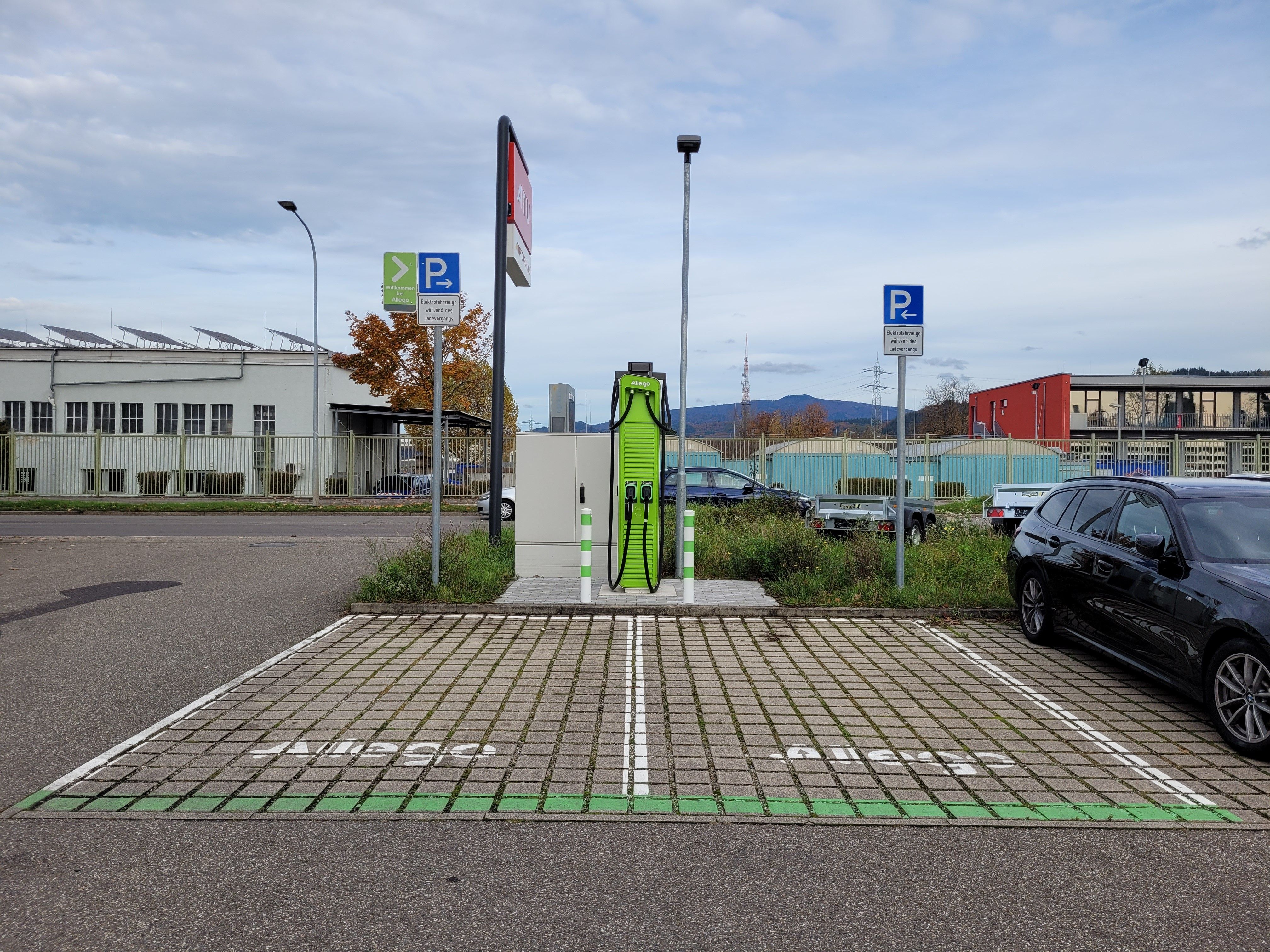 Allego-Ladestation, Tullastraße 68A in Freiburg im Breisgau