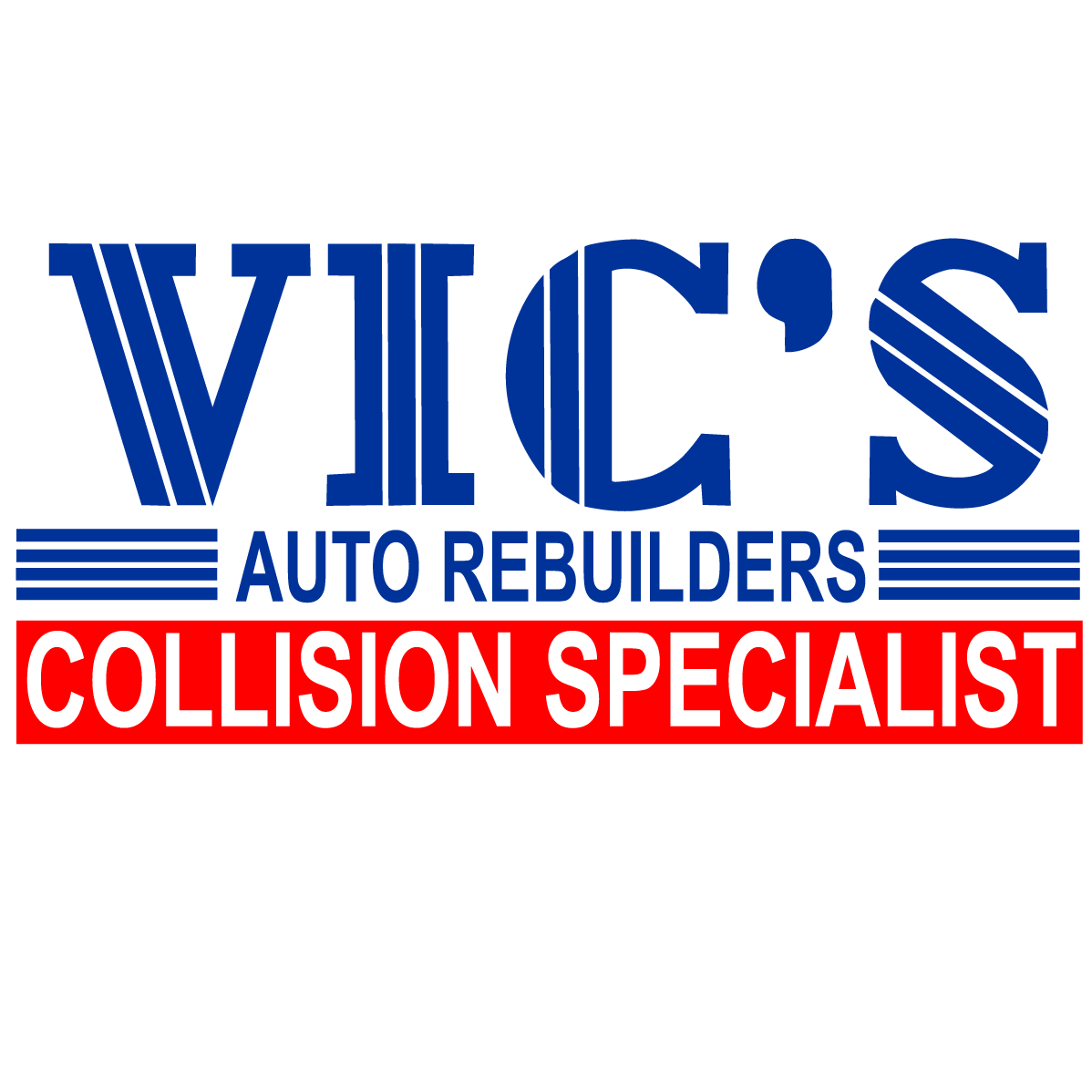 Vic's Auto Rebuilders Logo