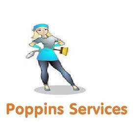 Poppins Commercial Cleaning & Laundry Logo