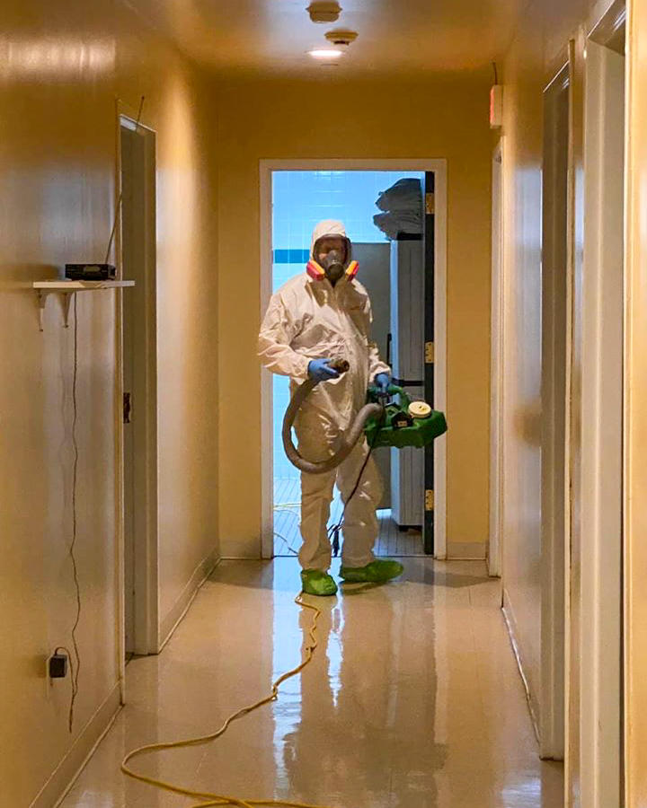 SERVPRO of NW DeKalb / Dunwoody / Brookhaven technicians are highly trained in Preventative Cleaning & Sanitation for any size space.