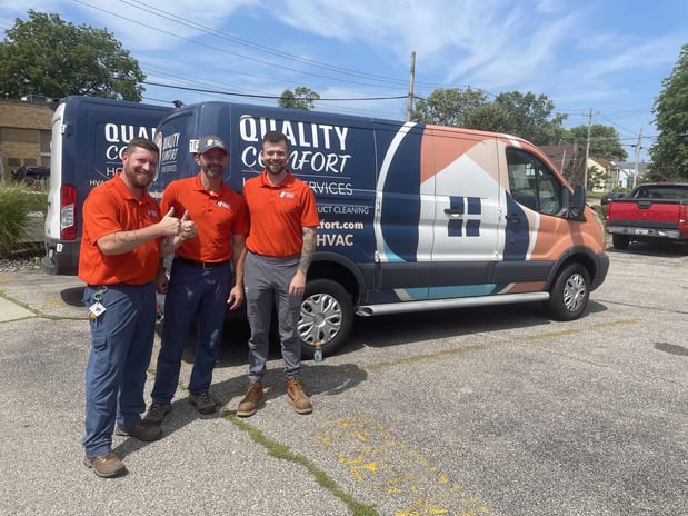 Images Quality Comfort Home Services HVAC, Plumbing, Duct Cleaning