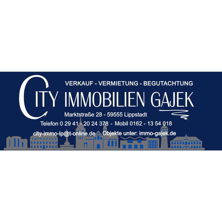 Logo von City Immobilien Gajek Ahmet Görmez