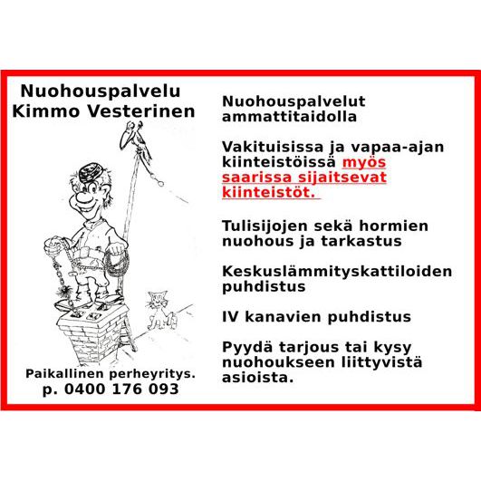 Nuohouspalvelu Kimmo Vesterinen Logo