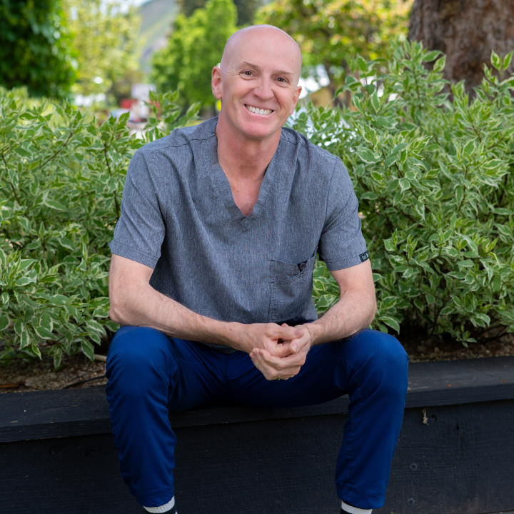 Dr. Jeffrey Roth, DMD, the heart behind Elevate Dental Studio in Hailey, ID. Outside of the practice 