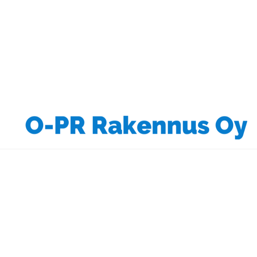 O-PR Rakennus Oy Logo