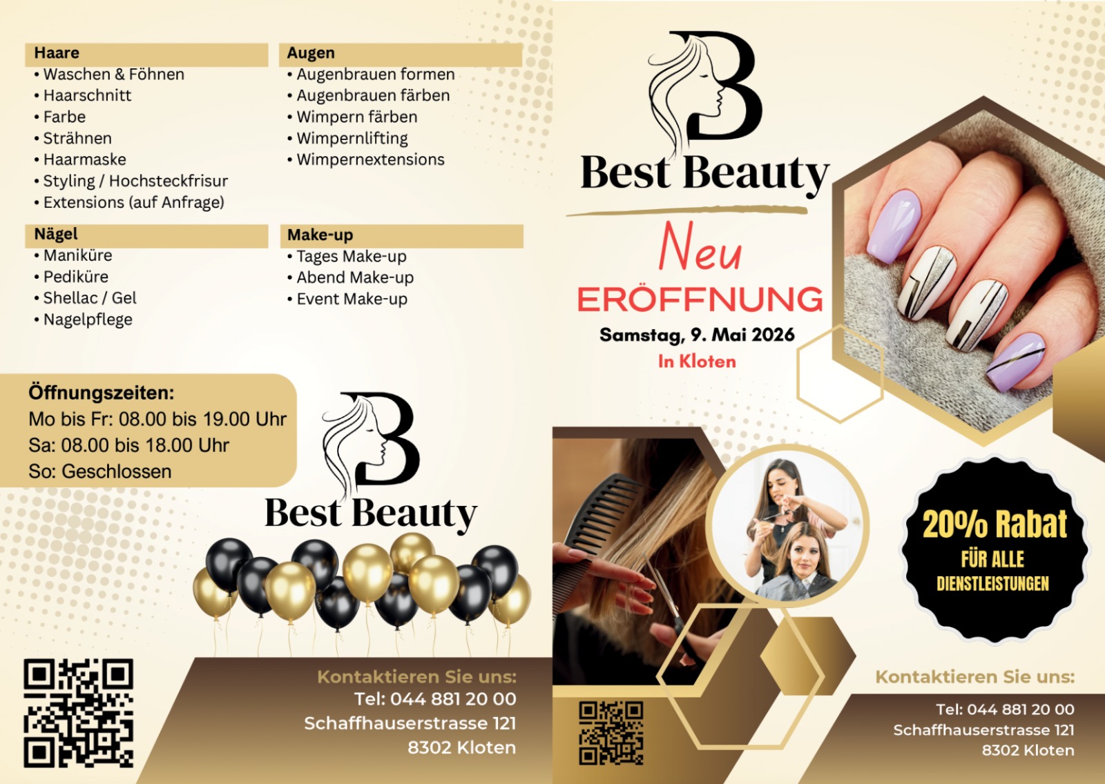 Best Beauty, Schaffhauserstrasse 121 in Kloten
