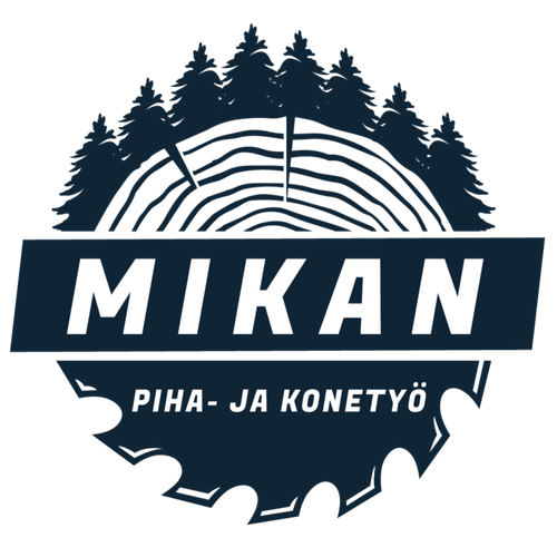 Kantojyrsintä Mikan piha- ja konetyö Logo