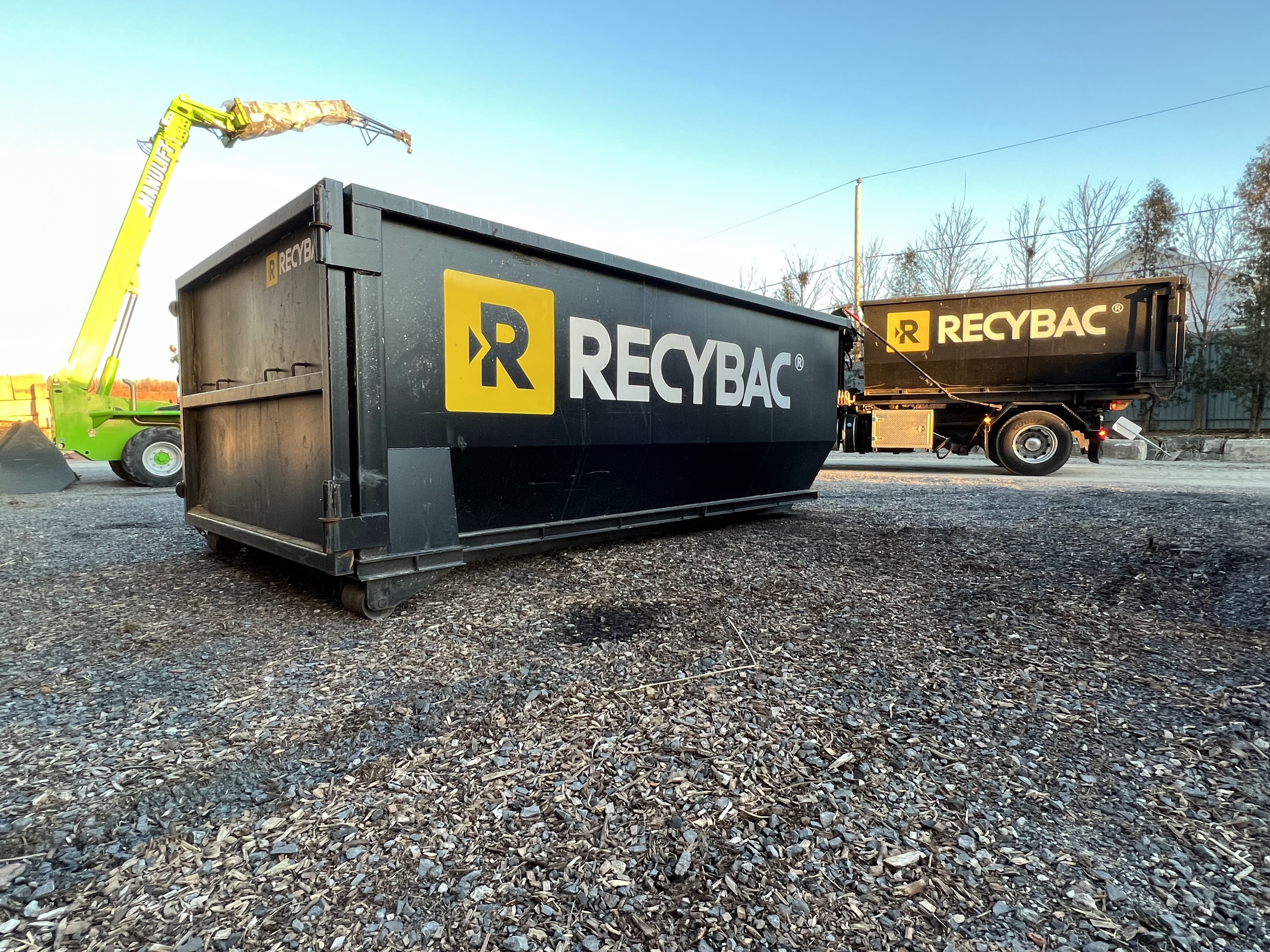 Images Location de conteneur RECYBAC Longueuil