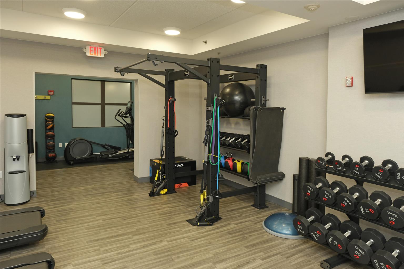Health club  fitness center  gym