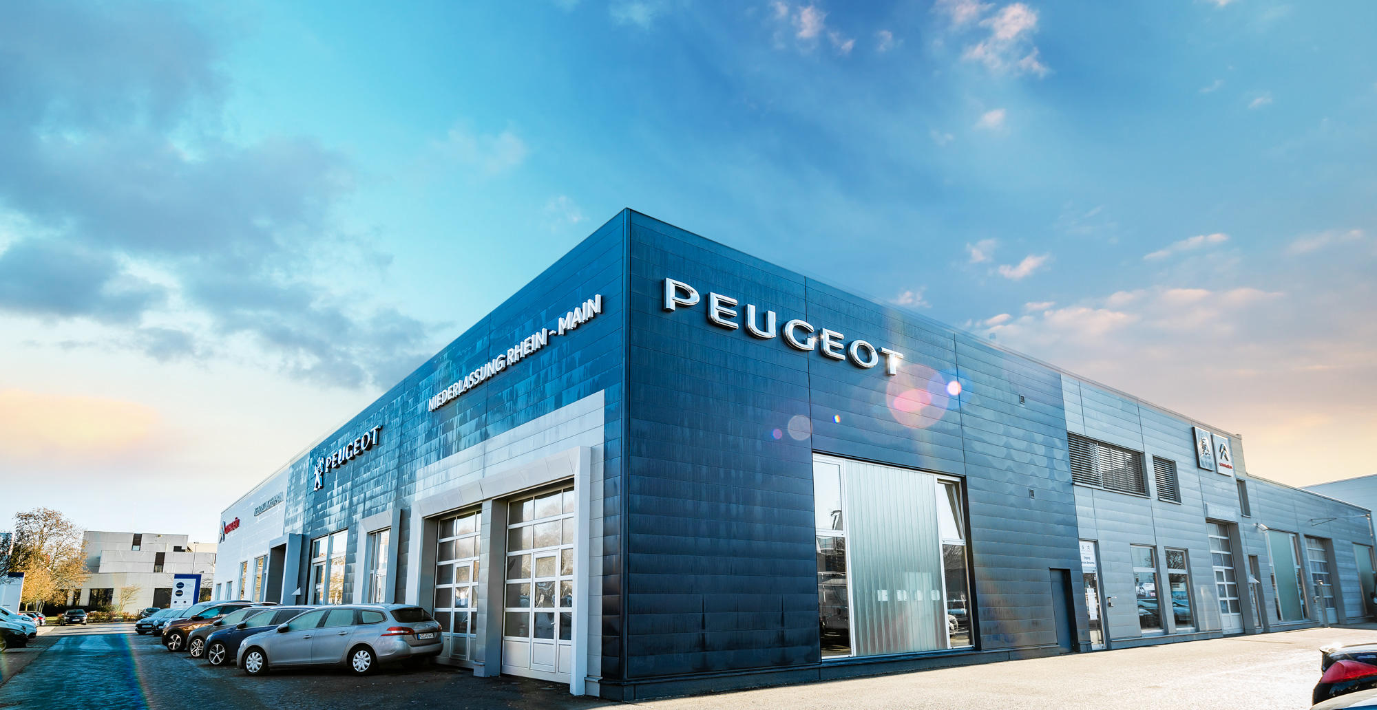 Peugeot PSA Retail Rhein-Main Neu-Isenburg, Schleussnerstrasse 96-98 in Neu-Isenburg