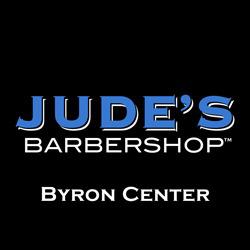 Jude's Barbershop Byron Center Logo