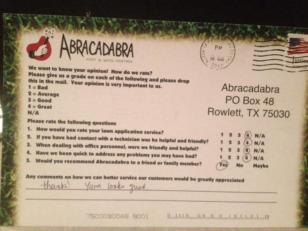 Images Abracadabra Lawn Pest & Weed Control