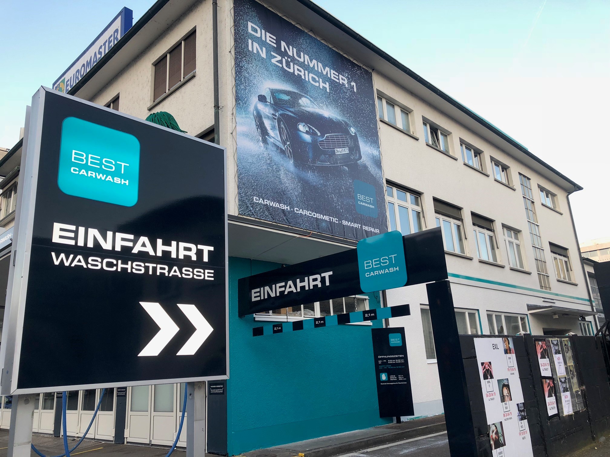 BEST CARWASH, Hardstrasse 243 in Zürich