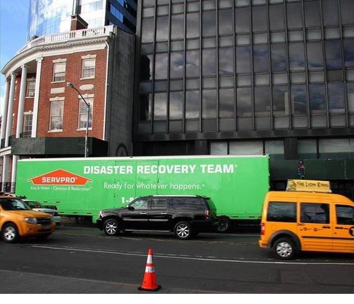 SERVPRO has an group of Extreme Team Franchises, also known as the Disaster Recovery Team who have a vast amount of experience in producing large commercial projects. We are a part of this team and have experience in completing large property disaster cleanup projects.