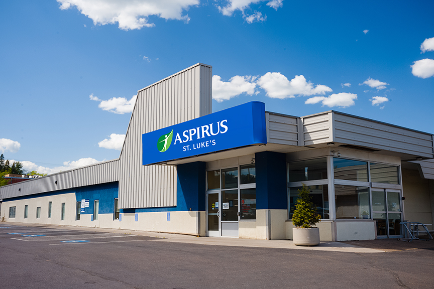 exterior photo of Aspirus St. Luke's Behavioral Health Clinic