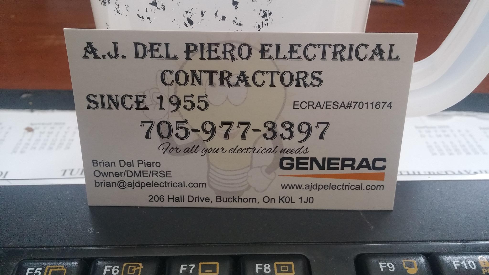 Images A.J. Del Piero Electrical Contractors
