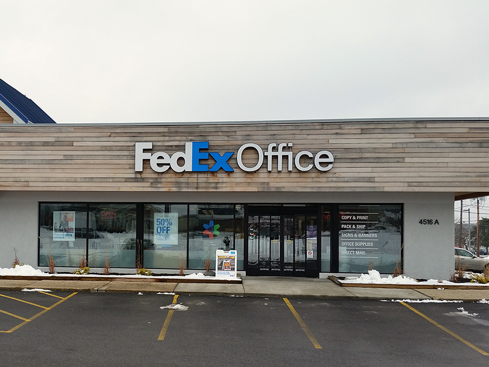 Exterior photo of FedEx Office location at 4516 Kenny Rd\t Print quickly and easily in the self-service area at the FedEx Office location 4516 Kenny Rd from email, USB, or the cloud\t FedEx Office Print & Go near 4516 Kenny Rd\t Shipping boxes and packing services available at FedEx Office 4516 Kenny Rd\t Get banners, signs, posters and prints at FedEx Office 4516 Kenny Rd\t Full service printing and packing at FedEx Office 4516 Kenny Rd\t Drop off FedEx packages near 4516 Kenny Rd\t FedEx shipping near 4516 Kenny Rd