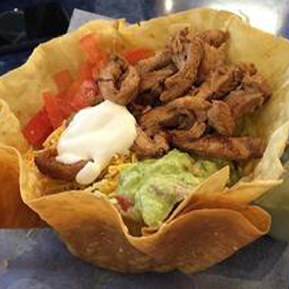 El Taco Veloz and Mexican Grill-tortilla bowl