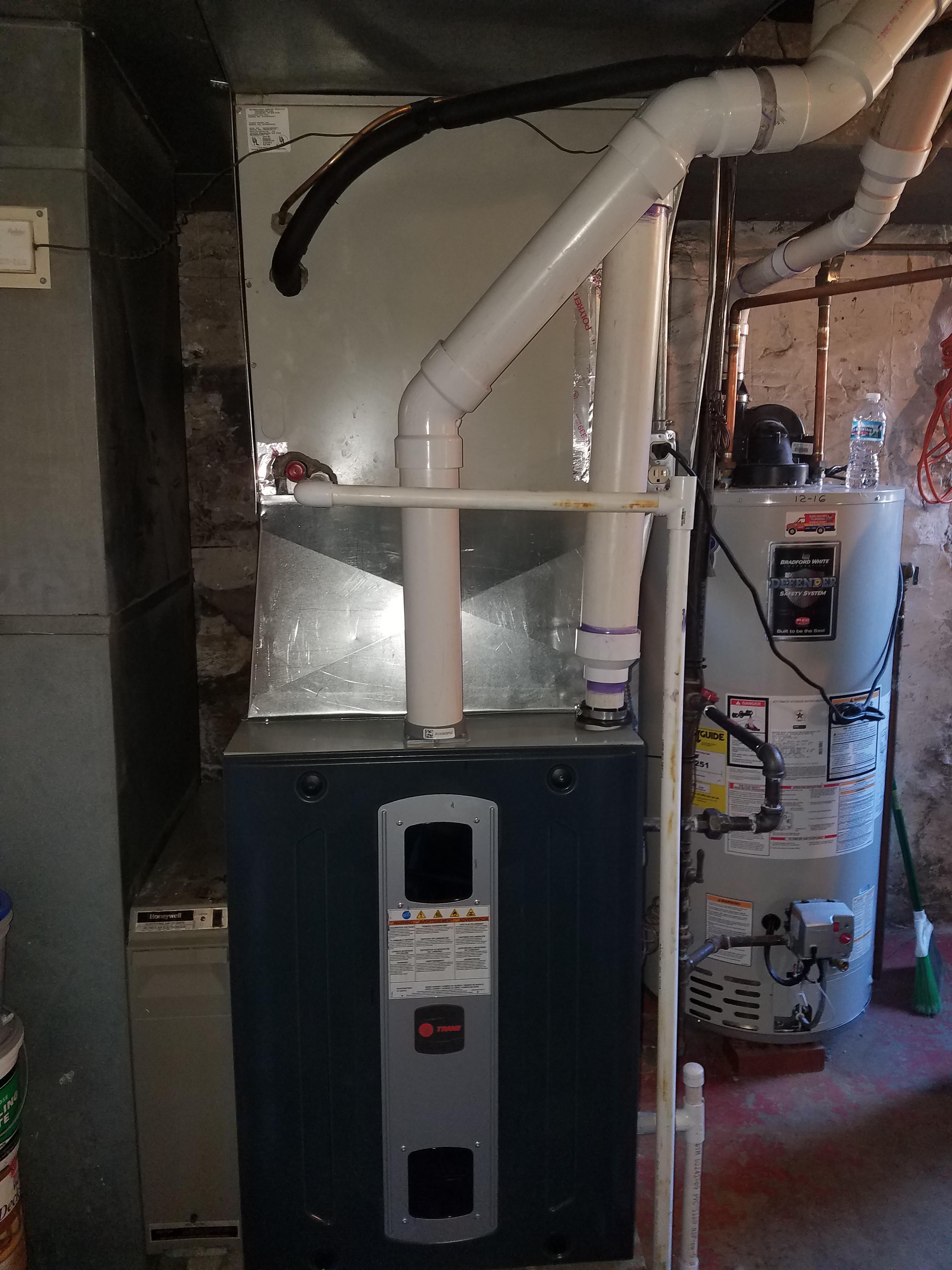 Two-stage Variable Speed furnace Installation