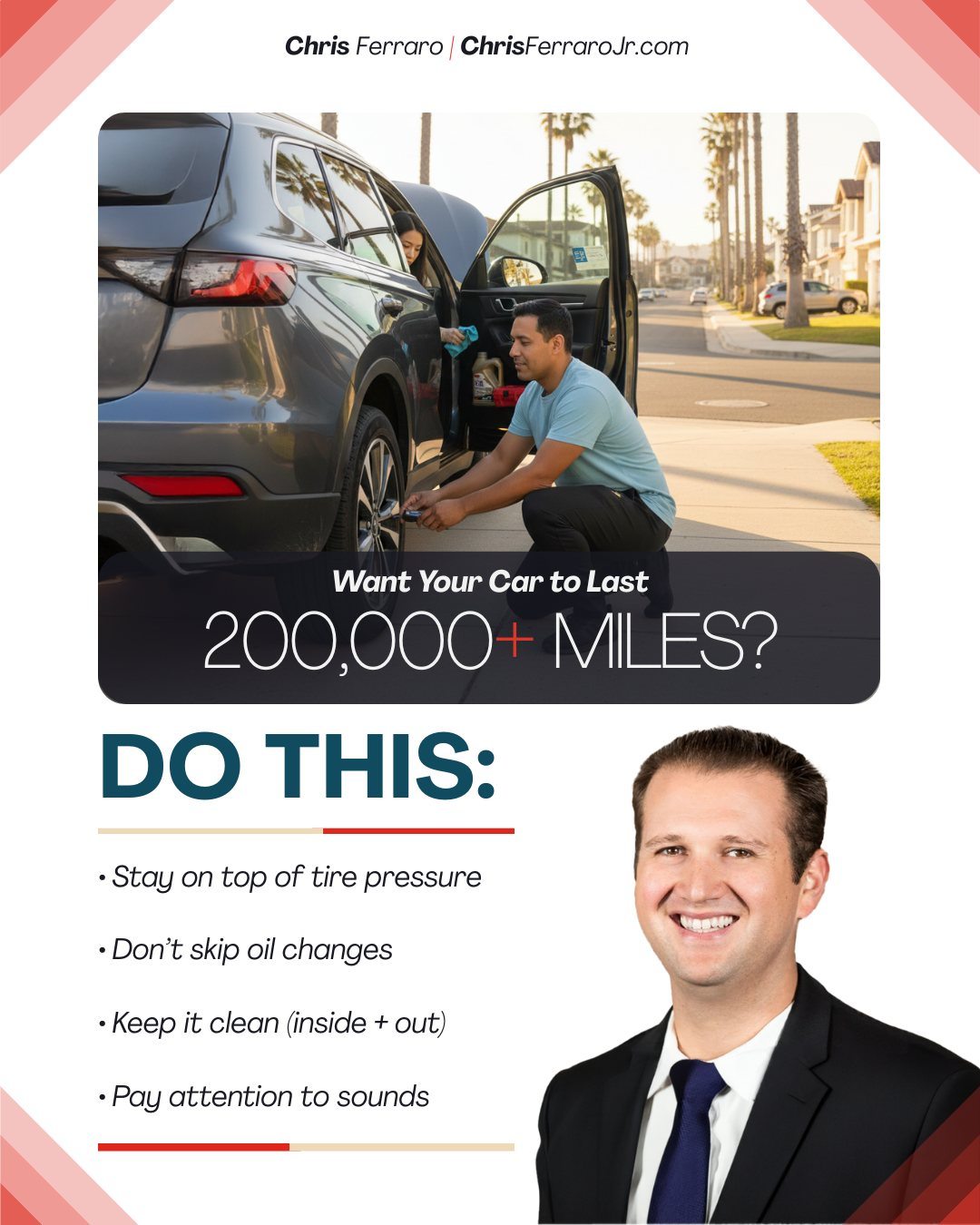 Your car doesn&rsquo;t need luxury maintenance - just consistent attention. A few small habits now = fewer surprises later. Want insurance tips based on your ride? Call or visit us!