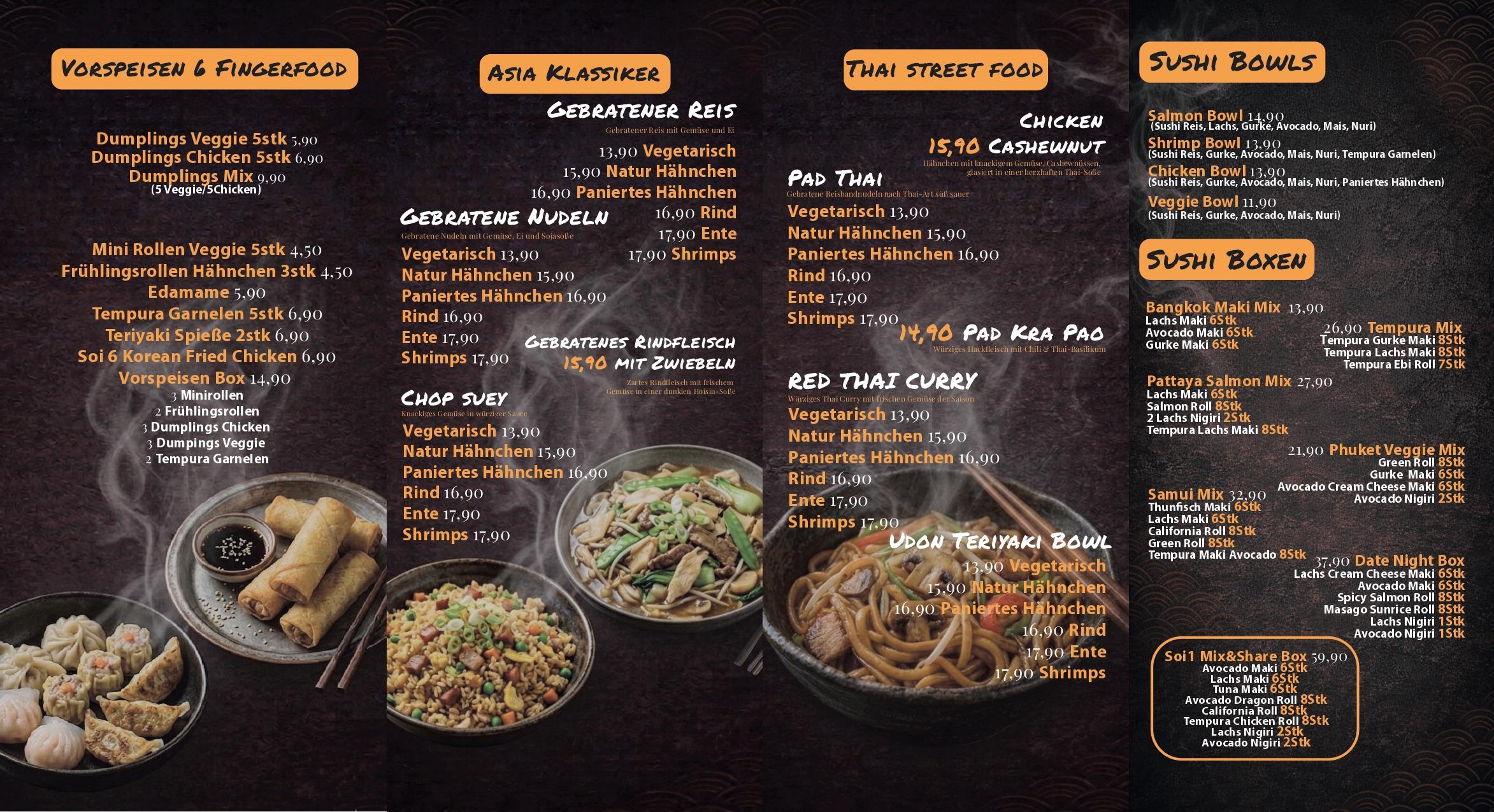 Soi1 Asia Street Food & Sushi Lieferdienst, Zinglerstraße 1 in Ulm