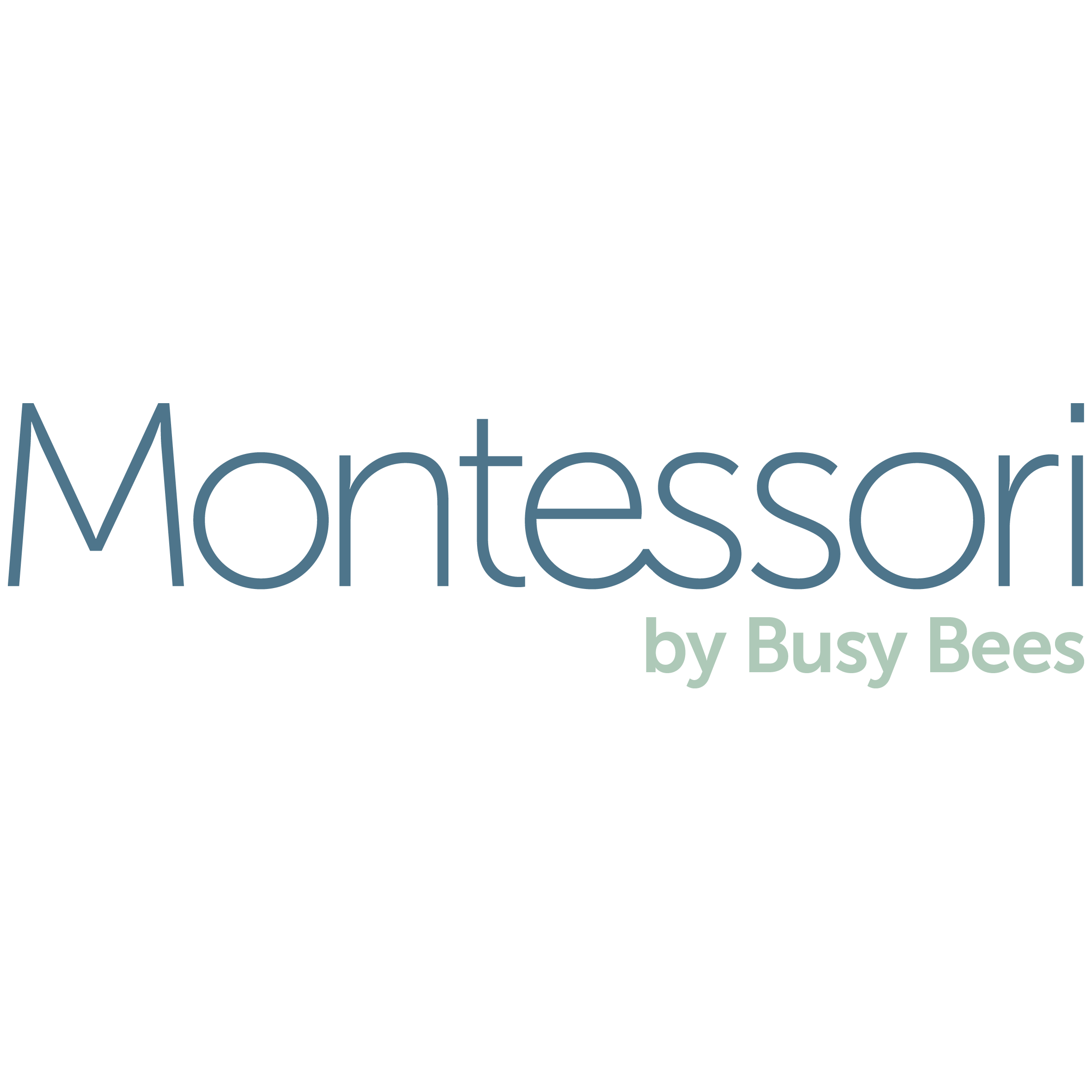 Montessori by Busy Bees Green Gables Shadwell Logo