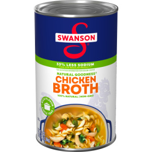 Swanson® Natural Goodness® Chicken Broth, 49 Ounces, 12-Pack featured image