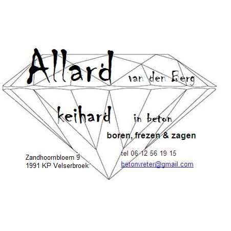 Betonboor & Freesbedrijf Allard van den Berg Logo