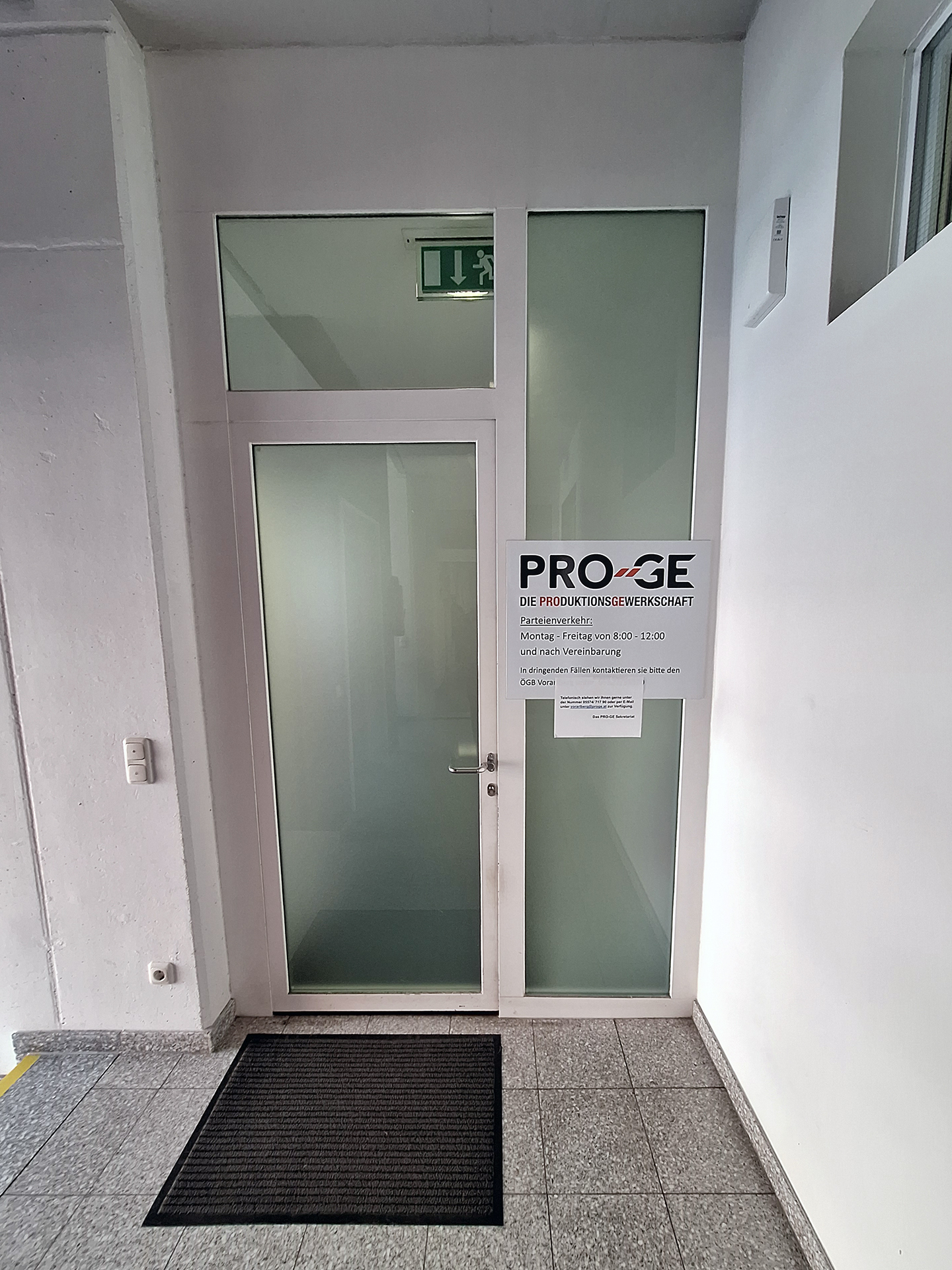 Gewerkschaft PRO-GE, Landesorganisation Vorarlberg, Reutegasse 11 in Bregenz