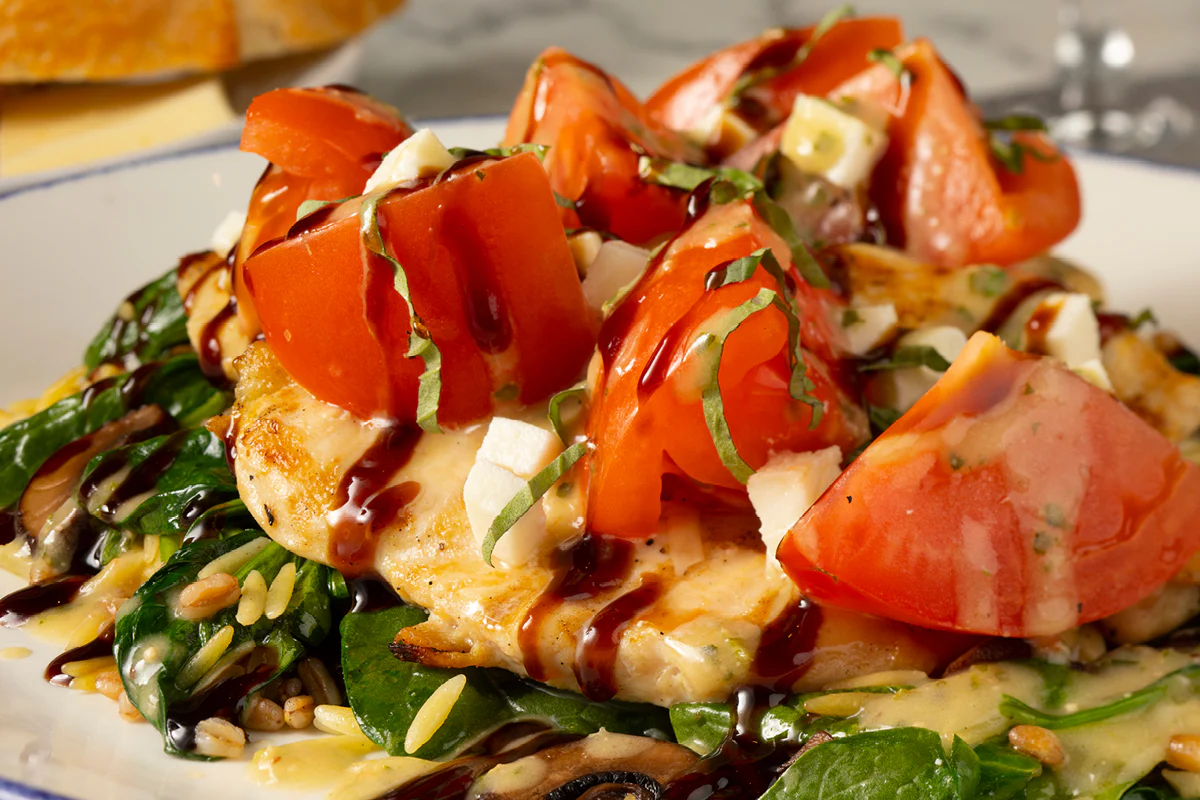Chicken Caprese - LAND & SEA