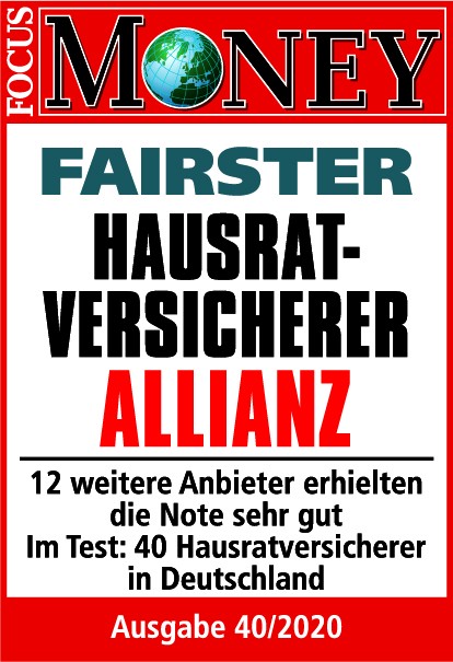 Fairster Hausratversicherer Allianz - Allinaz Thomas Schmidbauer