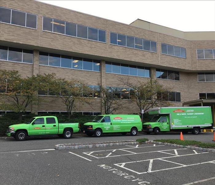 Our Green Fleet Is Ready to Roll in Randolph SERVPRO of Southwest Morris County Randolph (973)895-5000