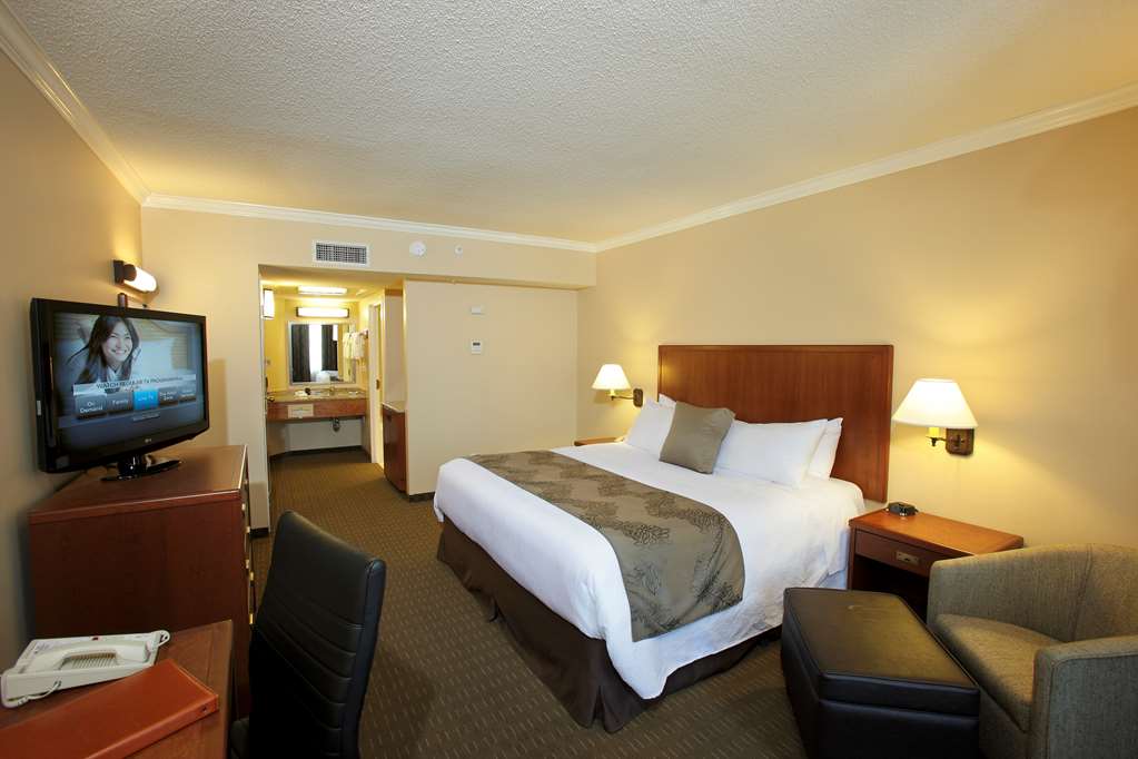 King, but attached to small QN for now Best Western Plus Lamplighter Inn & Conference Centre London (519)681-7151