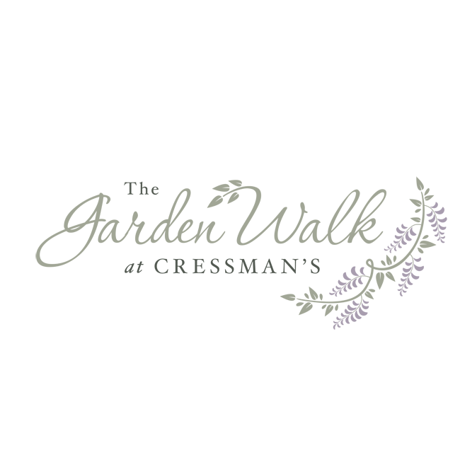 The Garden Walk At Cressman's & Florist Logo