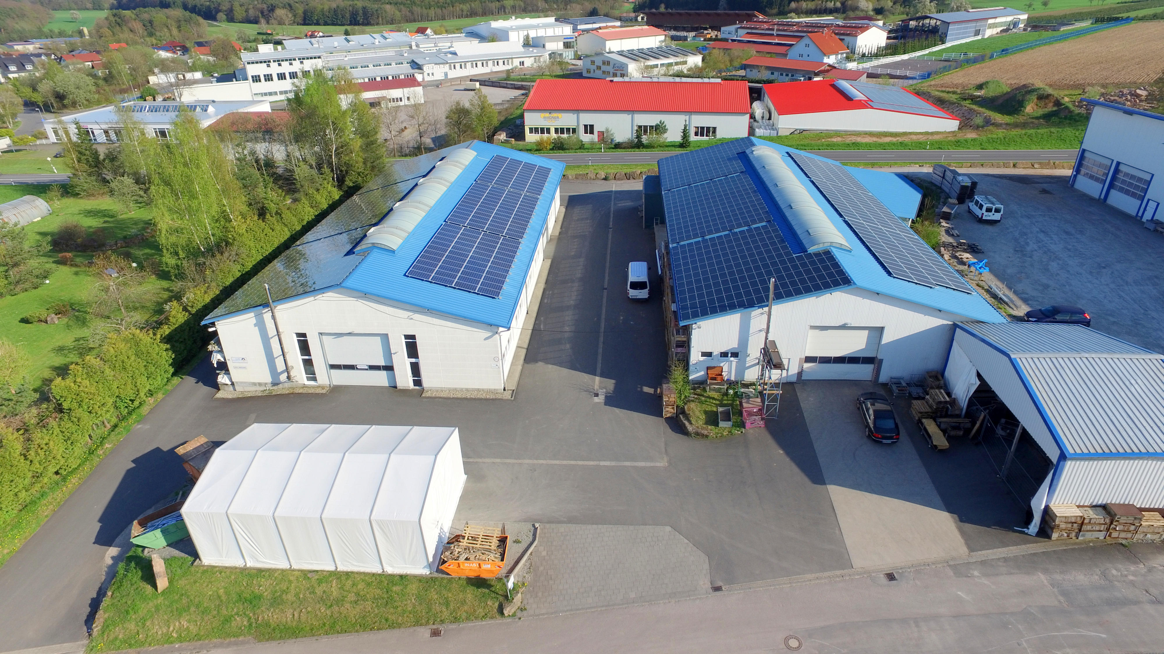 LeuBe Zeltlogistik OHG, Industriestrasse 11 in Mudau