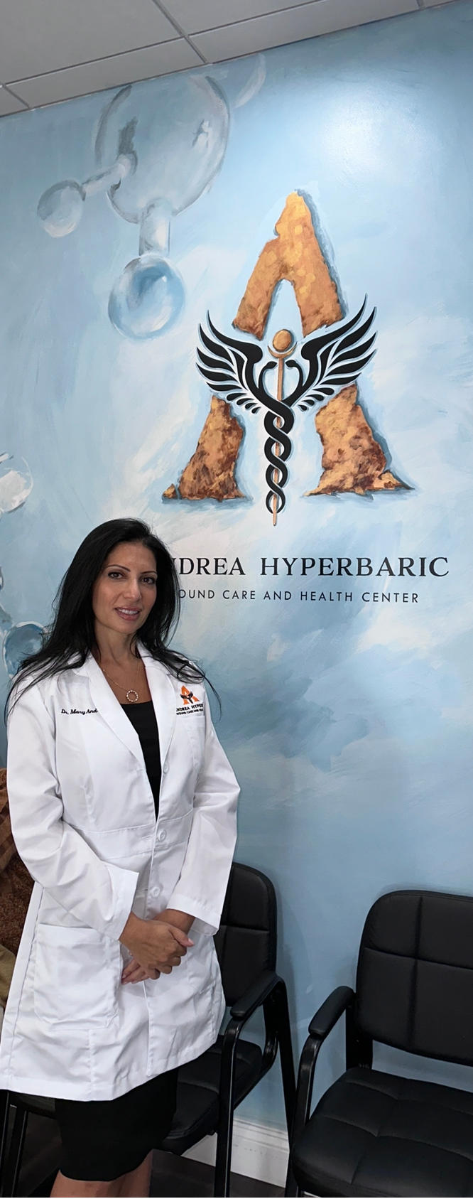 Podiatrist Mary Andrea of Andrea Hyperbaric Wound Care & Podiatry Center