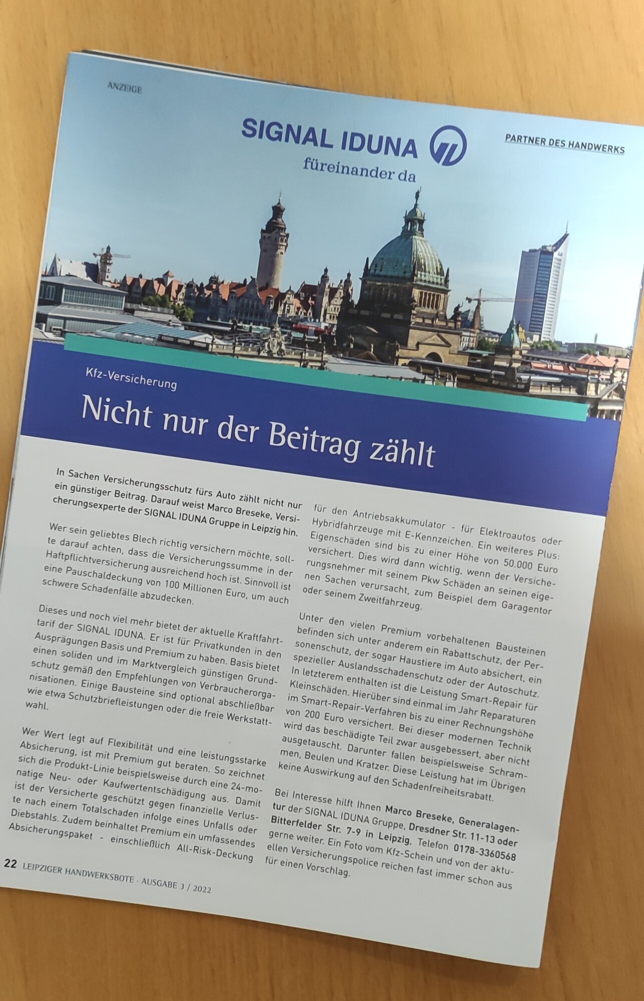 SIGNAL IDUNA Versicherung Generalagentur Breseke und Team - Versicherungsagentur, Dresdner Straße 11­-13 in Leipzig