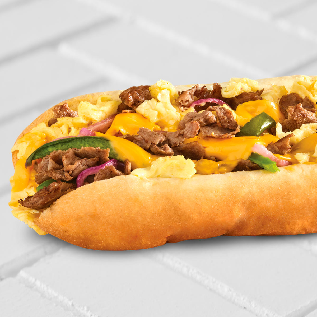 Manhattan Bagel Breakfast Cheesesteak