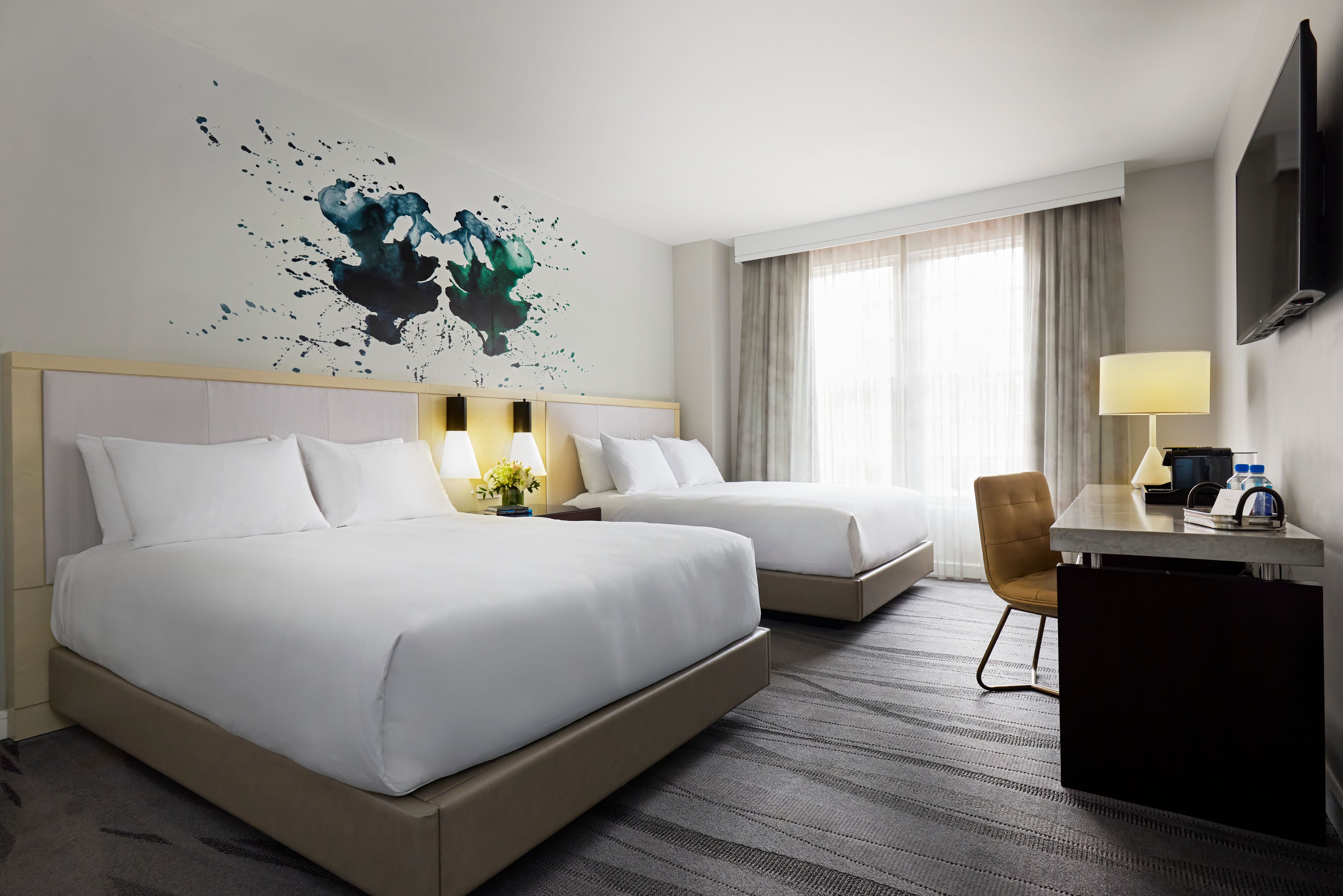 Archer Hotel Old Town Alexandria Double Queen Overall