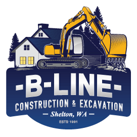 B-Line Construction & Septic Inc Logo