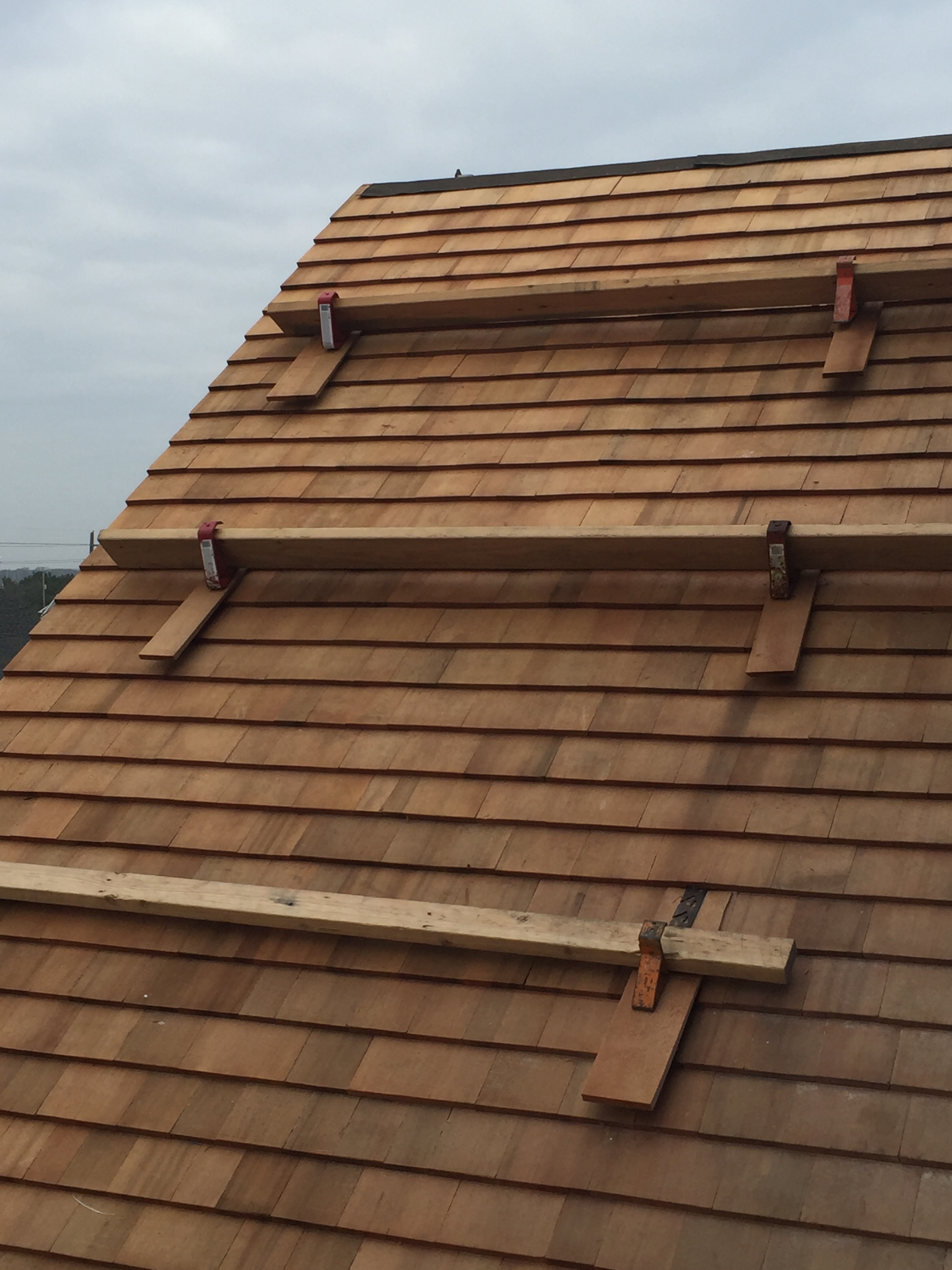 Dec 9 - Mantoloking Beach Project - cedar roofing