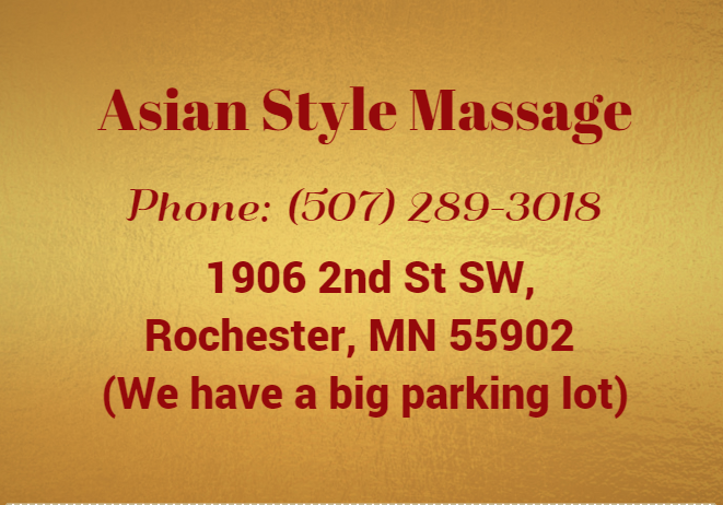 Asian Style Massage Photo