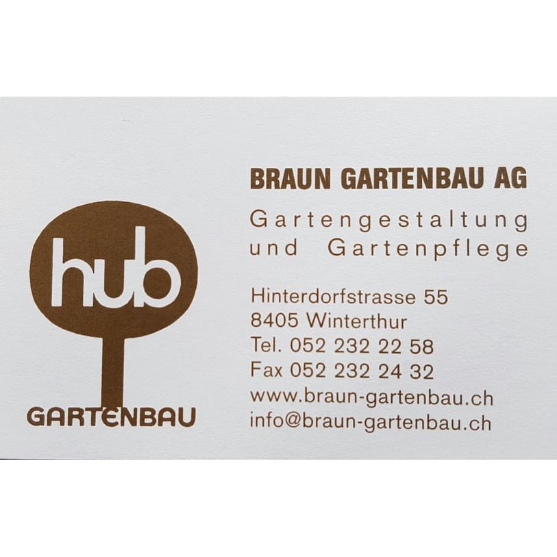 Braun Gartenbau AG Logo