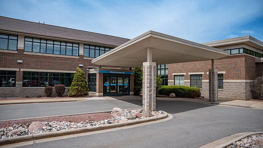 exterior photo of Entrance A at 3200 Westhill Drive in Wausau