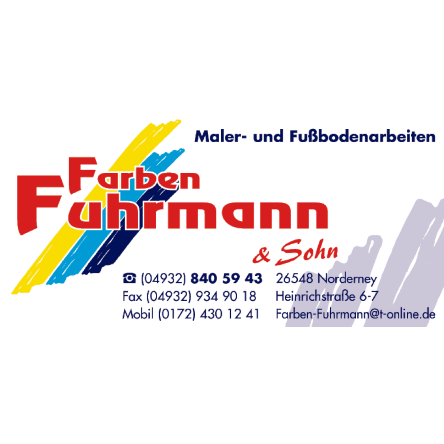 Farben Fuhrmann & Sohn Maler- und Fußbodenarbeiten in Norderney
